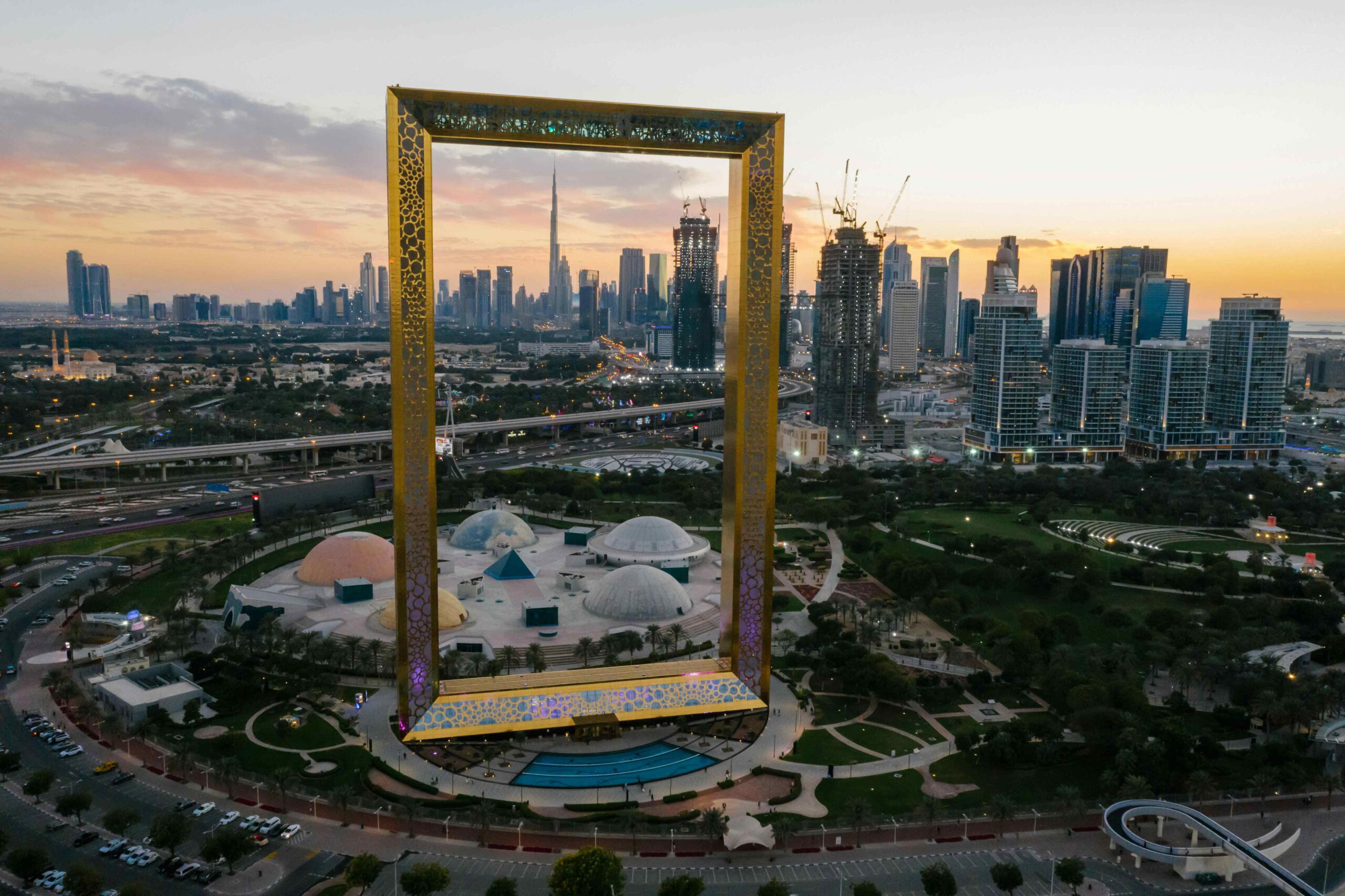 Dubai Frame photo album