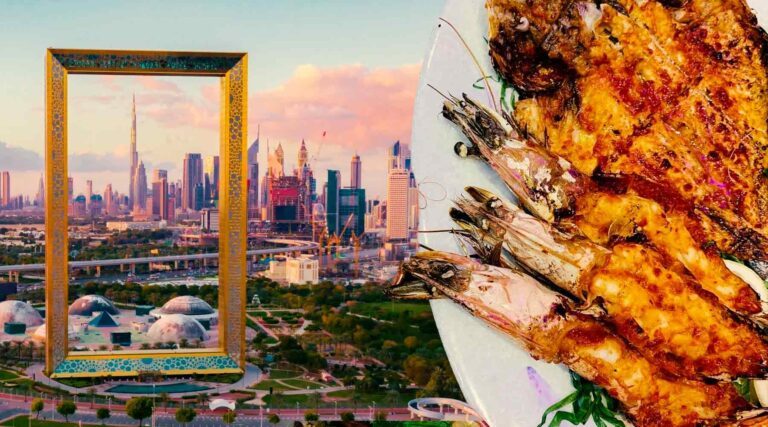 Restaurants Near Dubai Frame