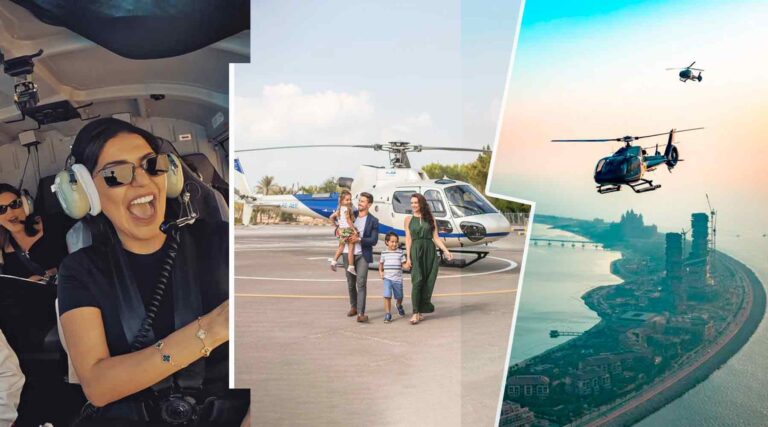 Experience Flying with the Cheapest Dubai Helicopter Tours