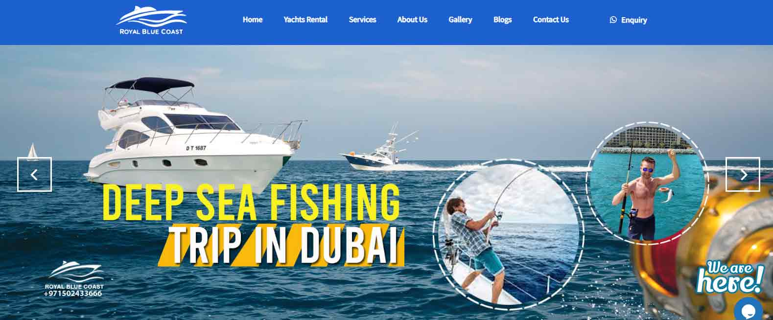 Dubai Yacht Tour - Royal Blue Coast Yachts