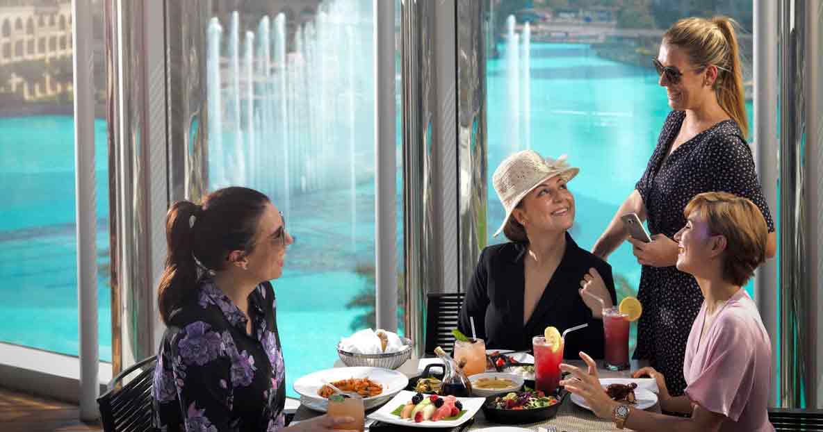 Rooftop Restaurants in Burj Khalifa with a View