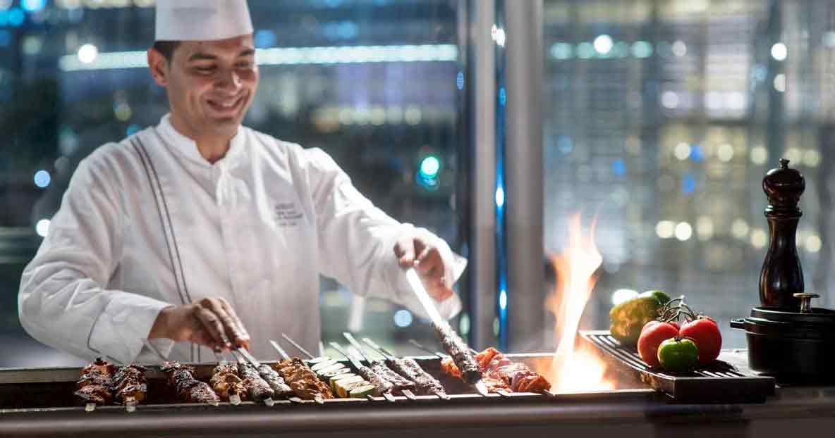 Cheap Rooftop Restaurants in Burj Khalifa