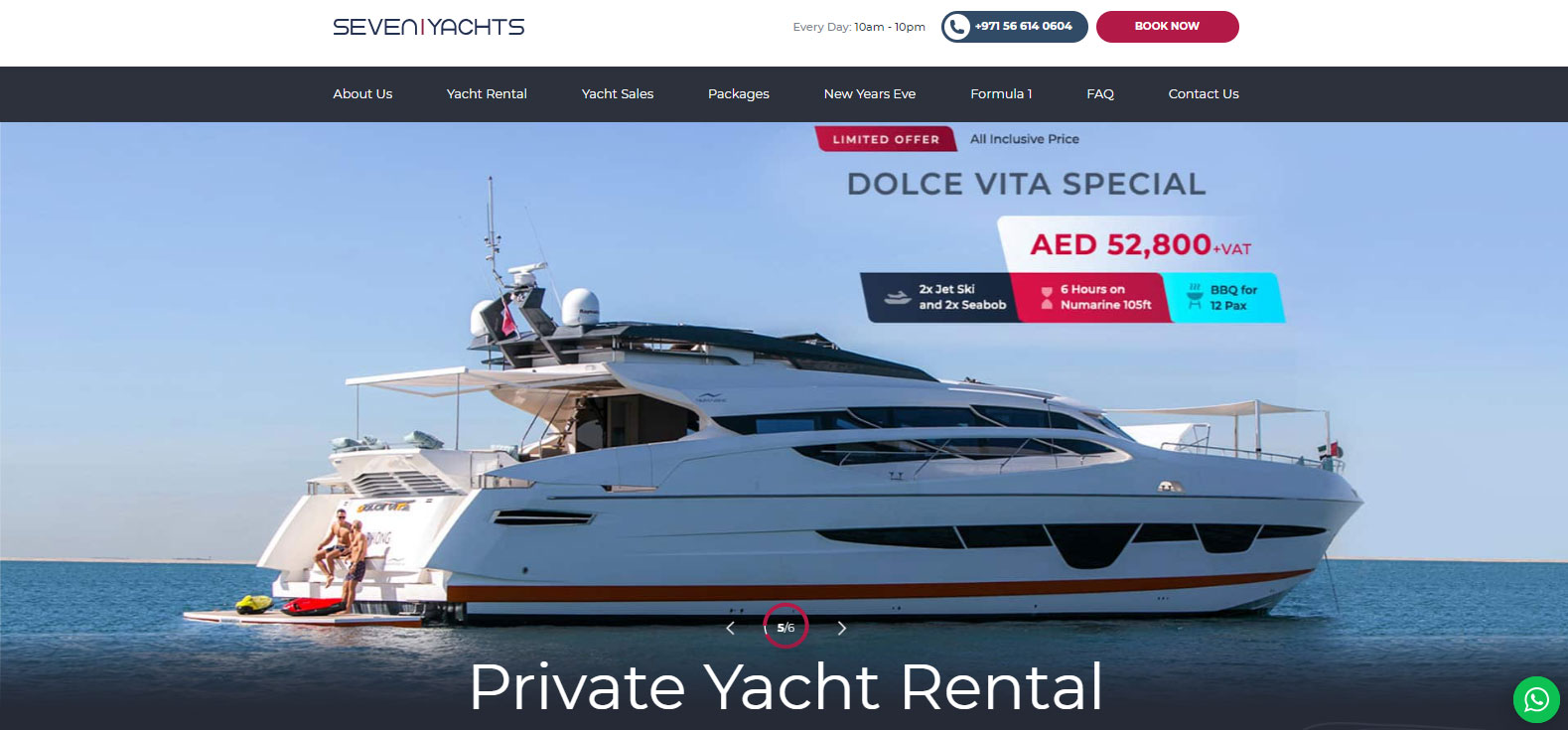 Seven Yachts – Premium Birthday Yacht Party