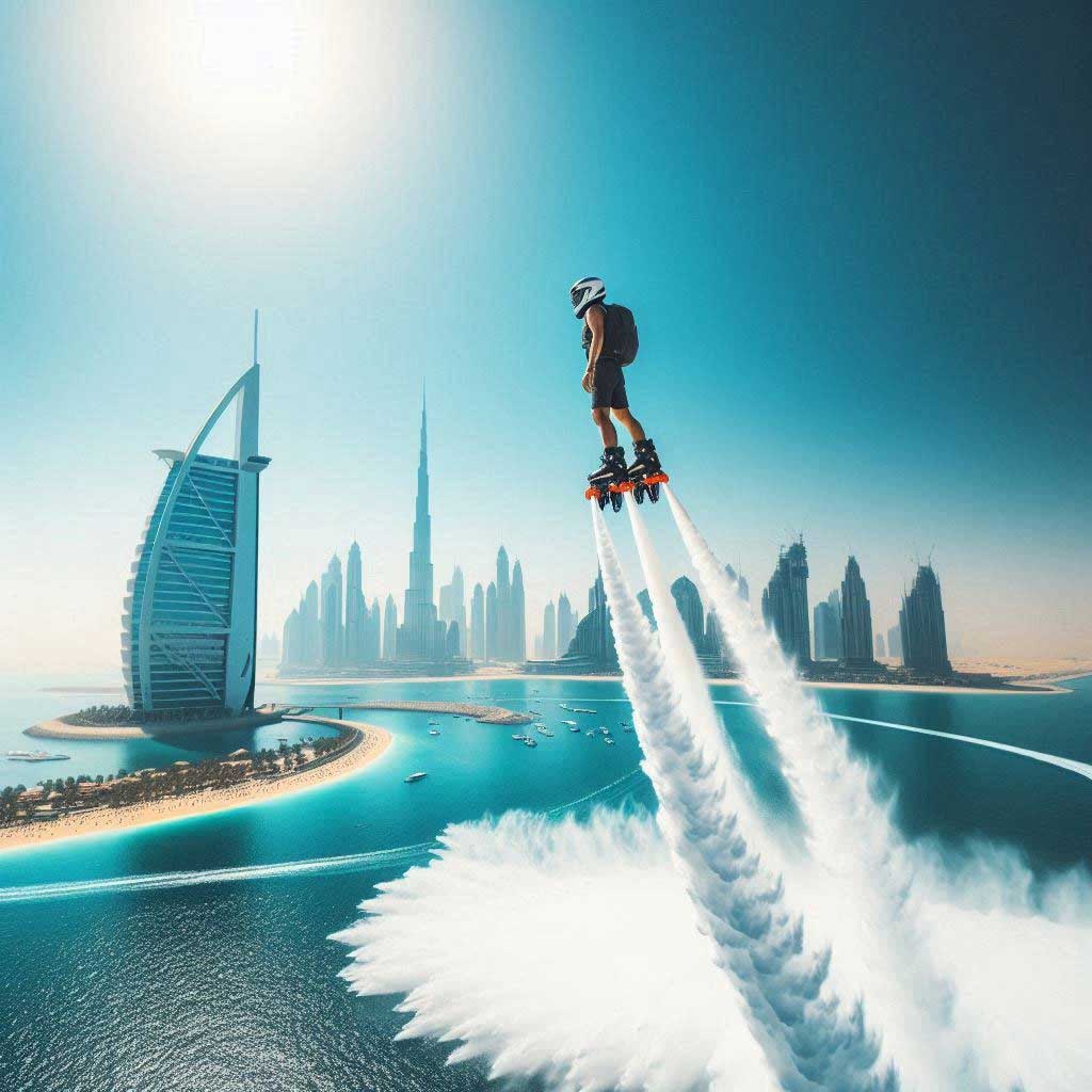 Flyboarding in Dubai