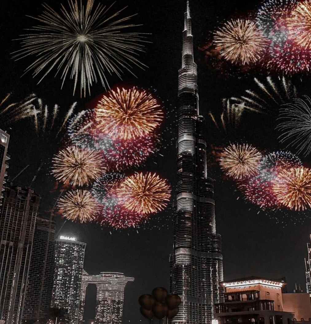 Burj Khalifa Fireworks