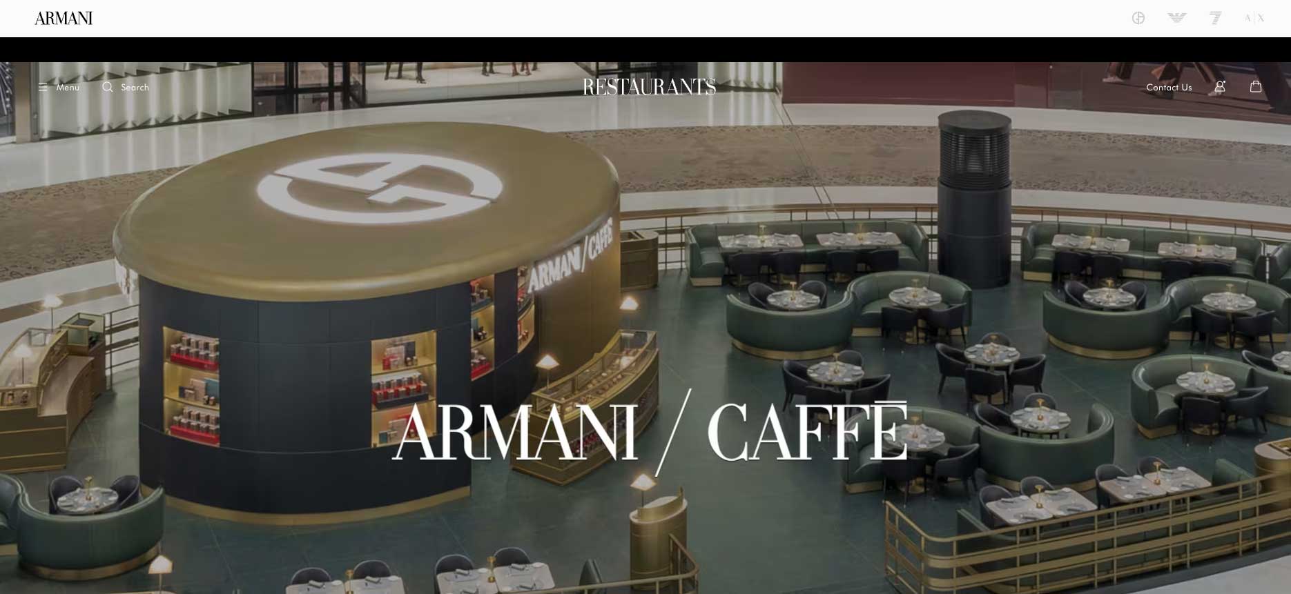 Armani/Caffe: Best for the Armani Brand Lovers