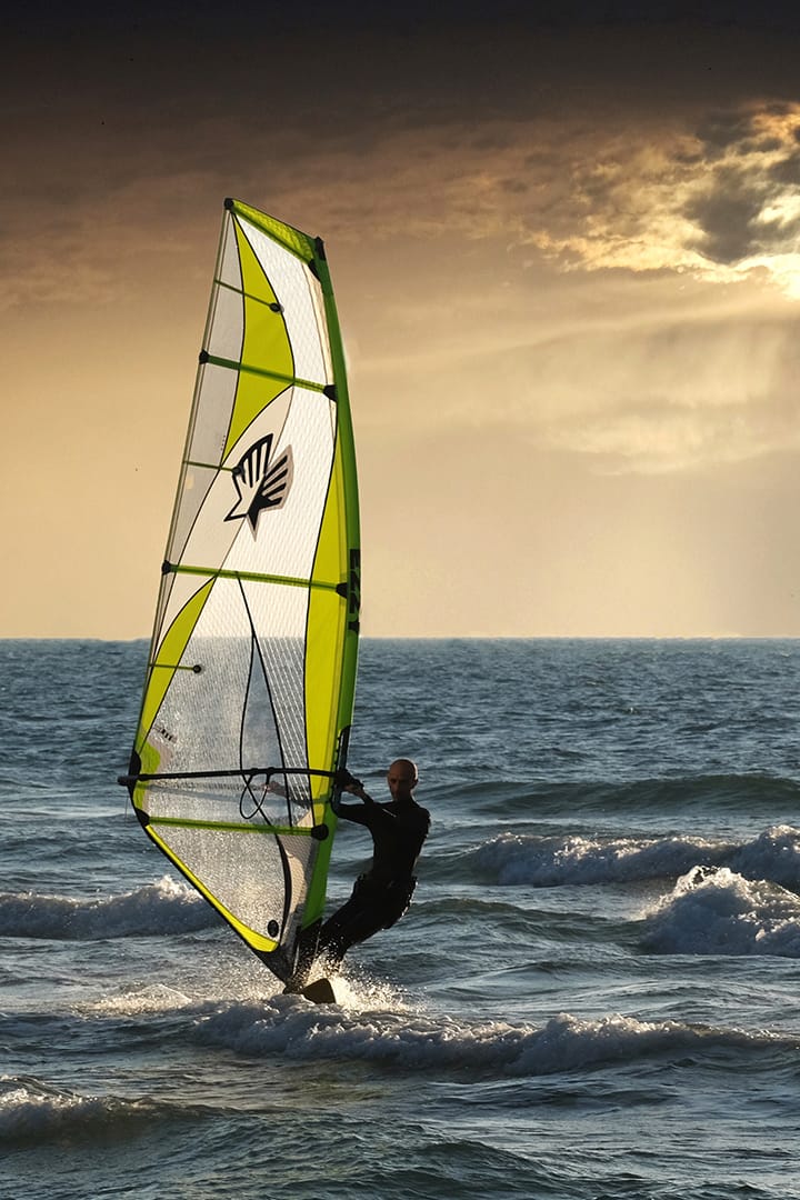 Windsurfing at Jumeirah Beach